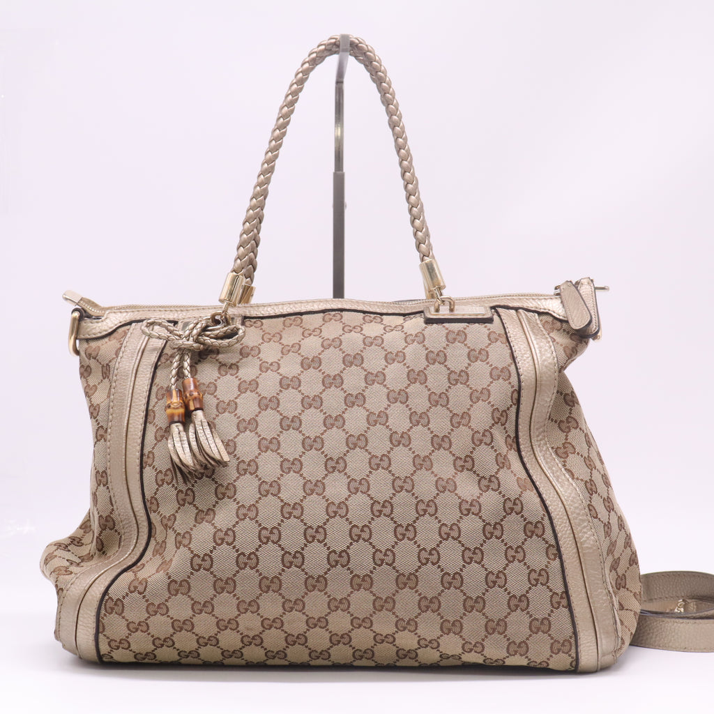 Gucci GG Canvas Bella Convertible Tote B22790