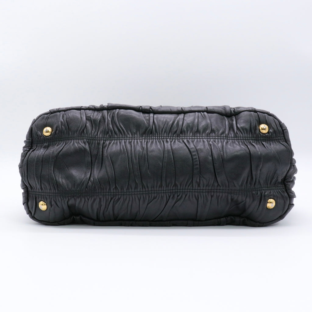 Nappa Gaufre Tote w/ Strap twins