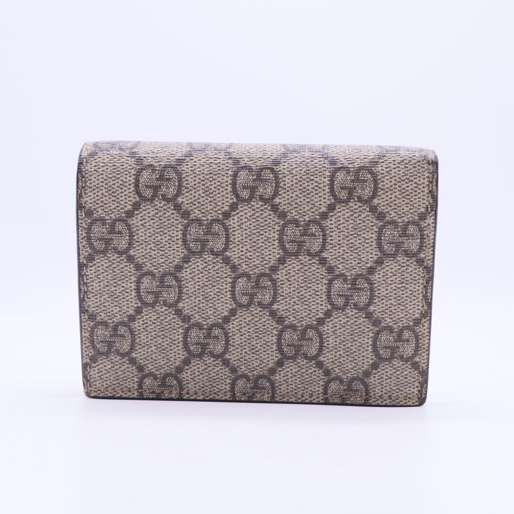 GG Supreme Cherry Compact Wallet W20071