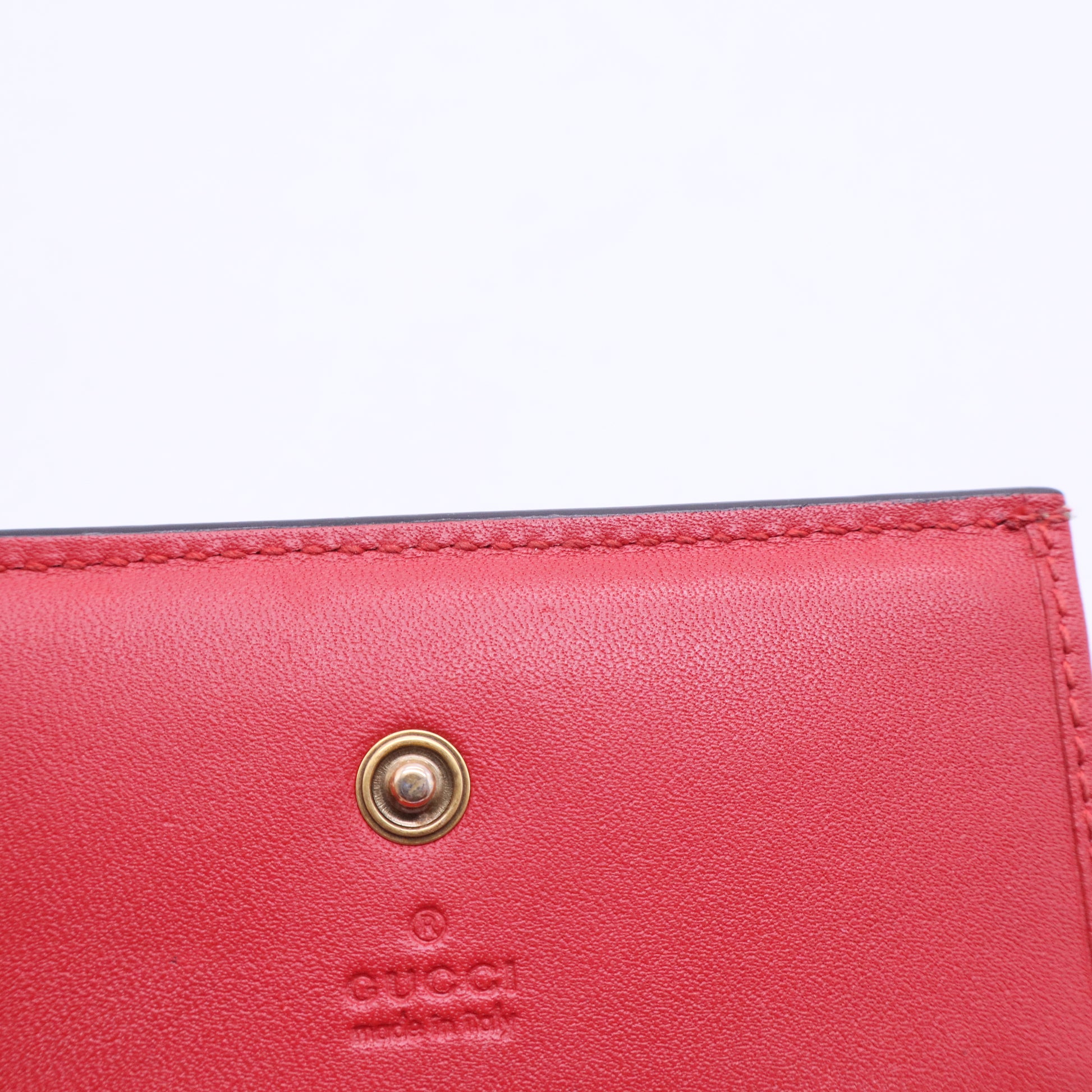 GG Supreme Cherry Compact Wallet W20071