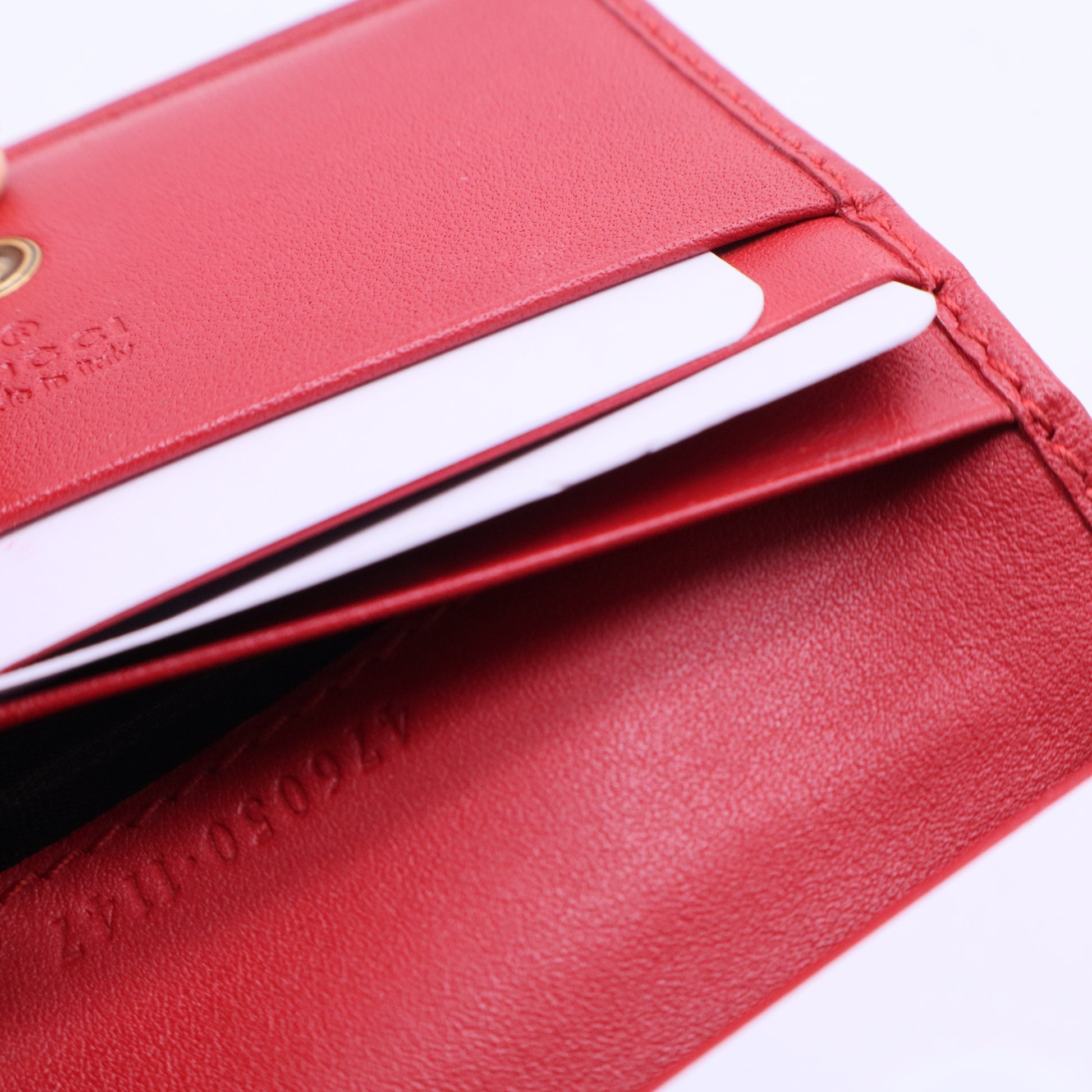 GG Supreme Cherry Compact Wallet W20071