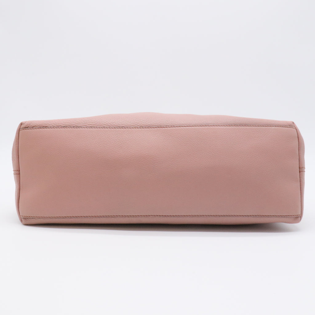 Cellarius Calfskin Medium Soho Chain Shoulder Bag Dark Cipria