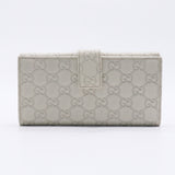 GG Signature Leather Continental Wallet