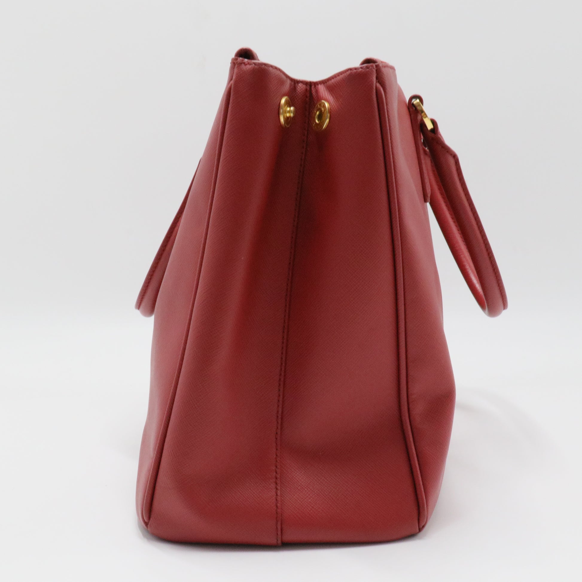 Lux Open Tote Saffiano Leather Medium