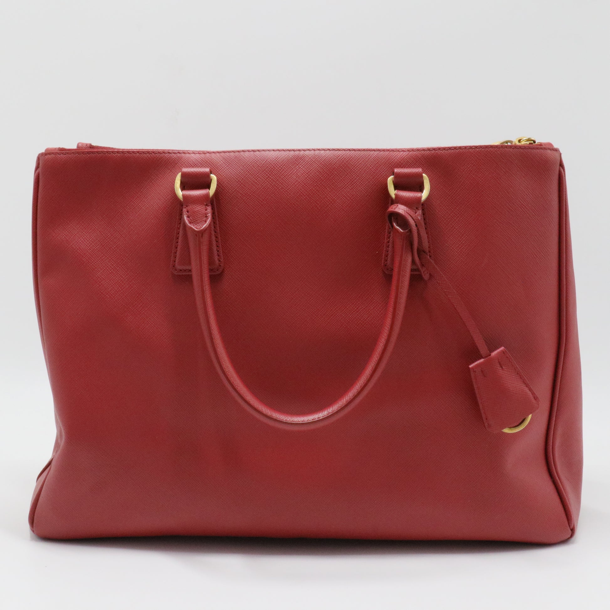 Lux Open Tote Saffiano Leather Medium