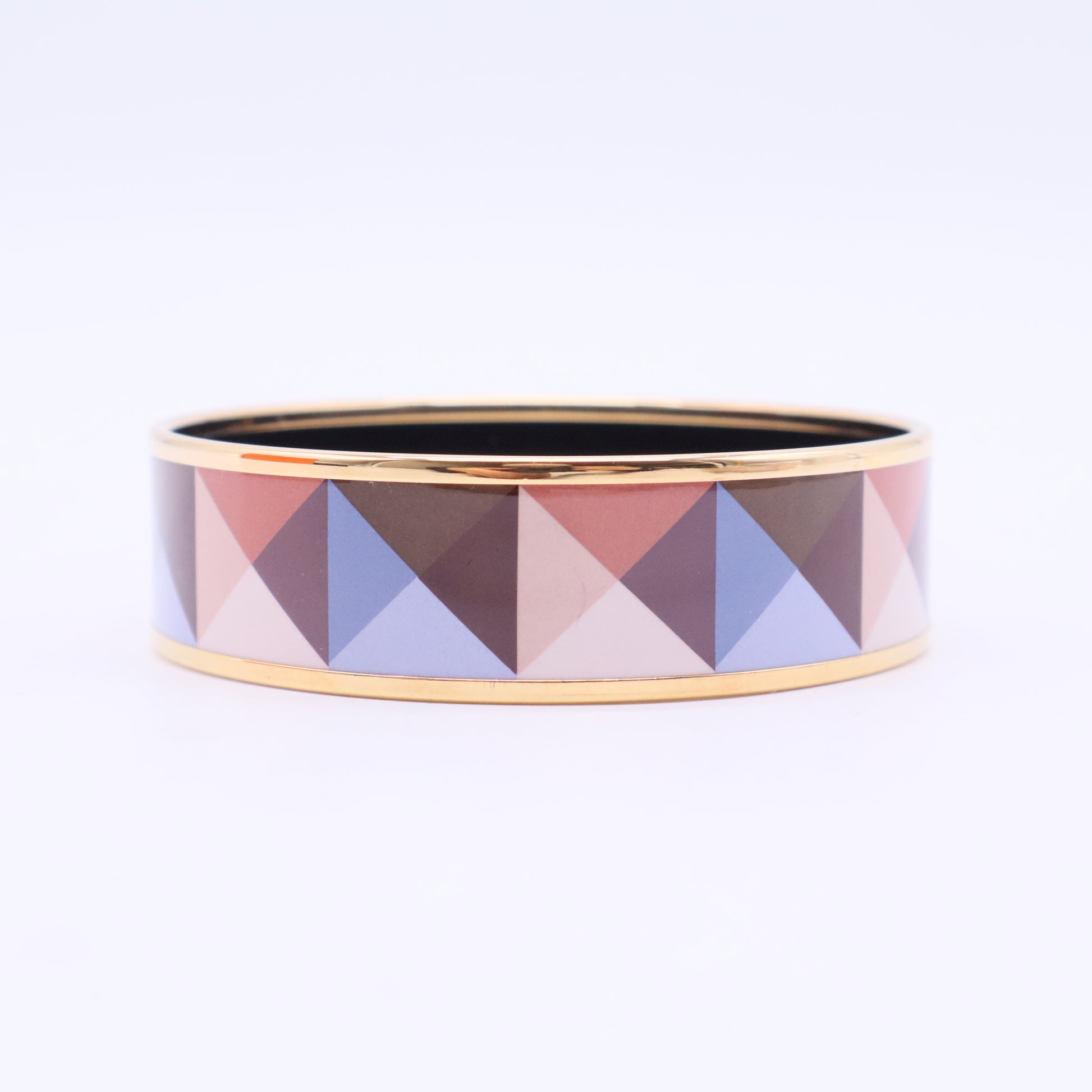 Wide Enamel Bangle Bracelet W20243