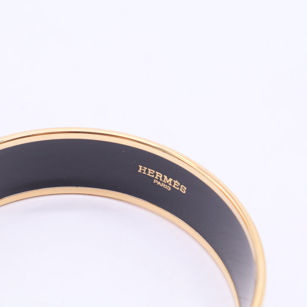 Wide Enamel Bangle Bracelet W20243