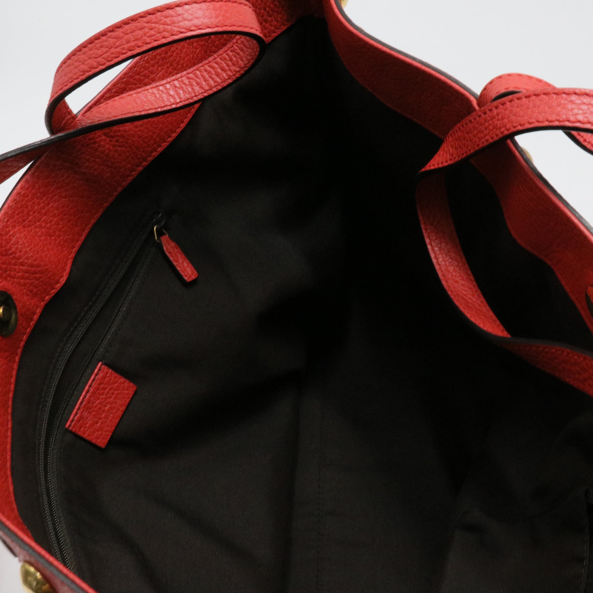 Guccissima Medium Babouska Shopping Tote Red