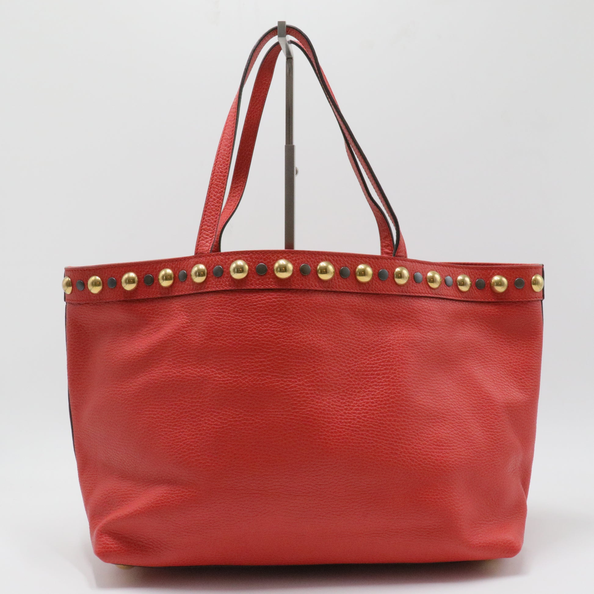 Guccissima Medium Babouska Shopping Tote Red