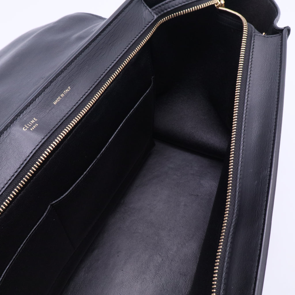 Trapeze Crocodile Embossed Handbag B12342