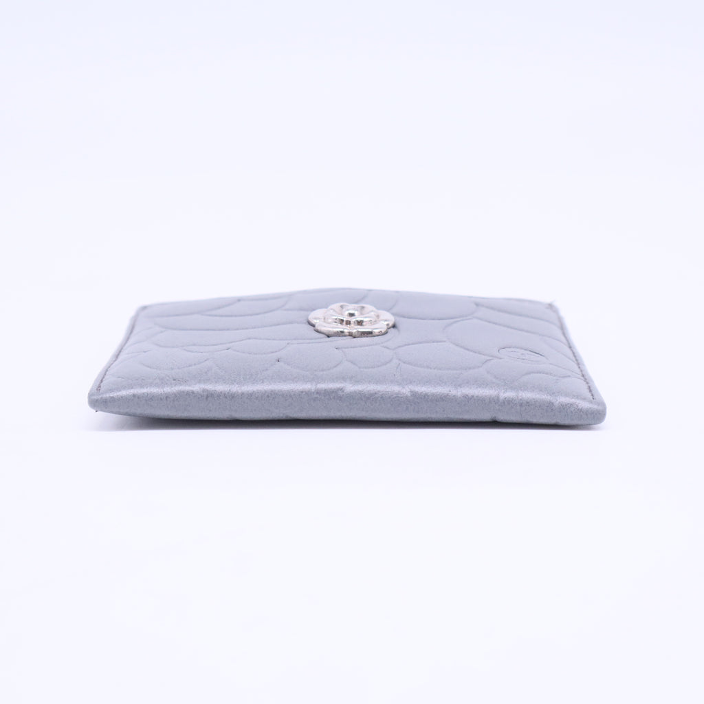 Classic Card Holder Camellia Caviar W20614