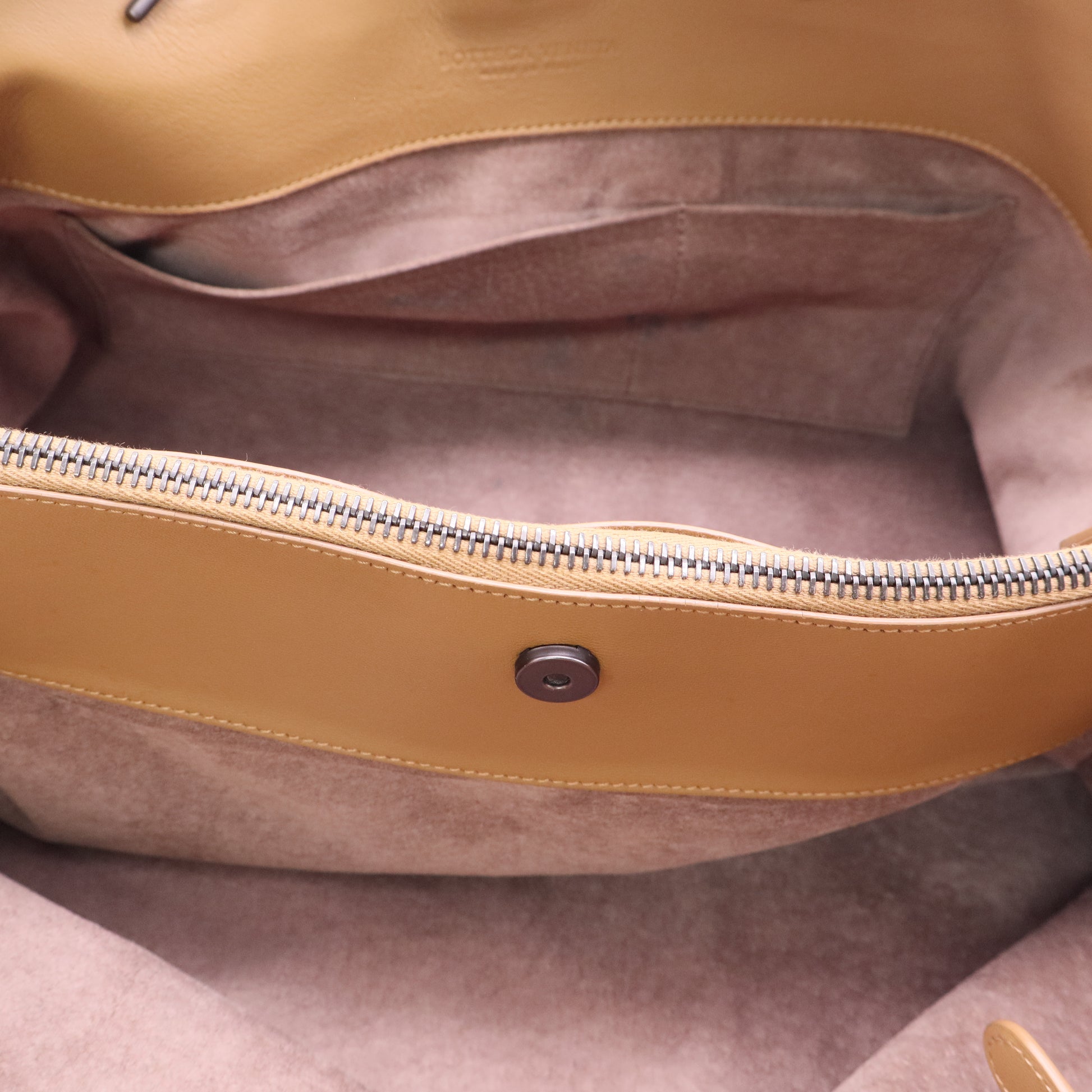 Bottega Veneta Intrecciato Chain Tote - Brown Shoulder Bags Twins