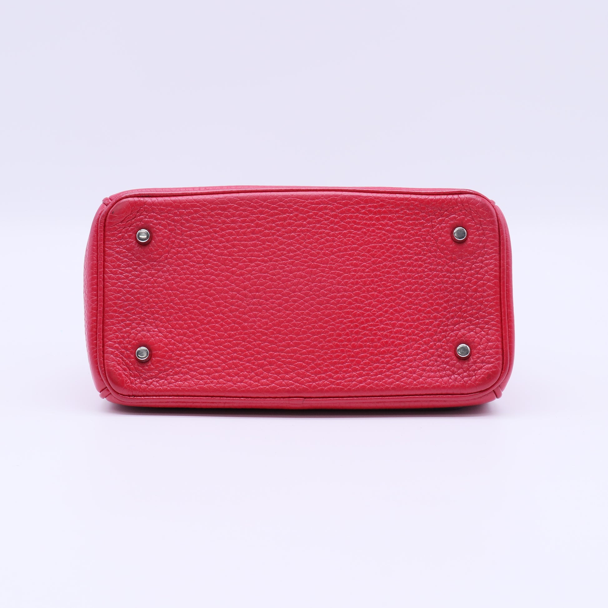 Christian Dior Red Pebbled Leather Be Dior Small Flap Bag twins LDJ4027