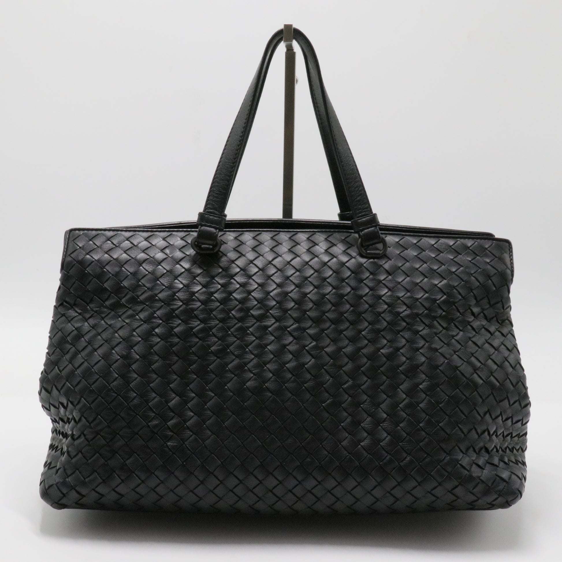 2-Pocket Convertible Tote Intrecciato Nappa Medium