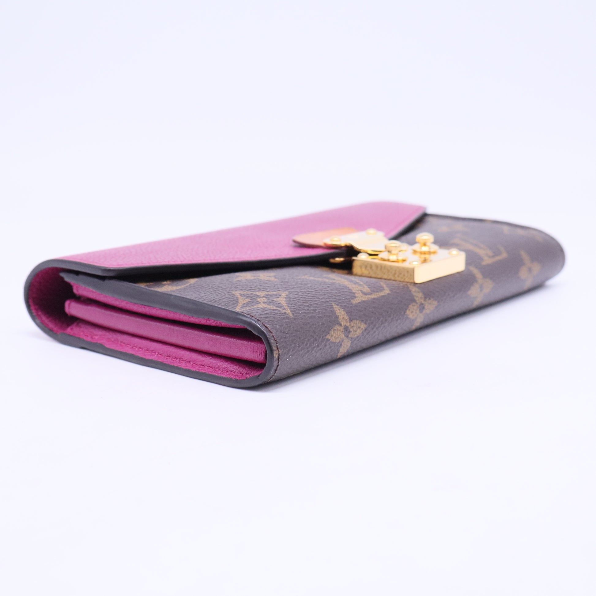 Monogram Pattern Coated Canvas Pallas Wallet