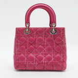 Lady Dior Bag Cannage Quilt Lambskin Medium