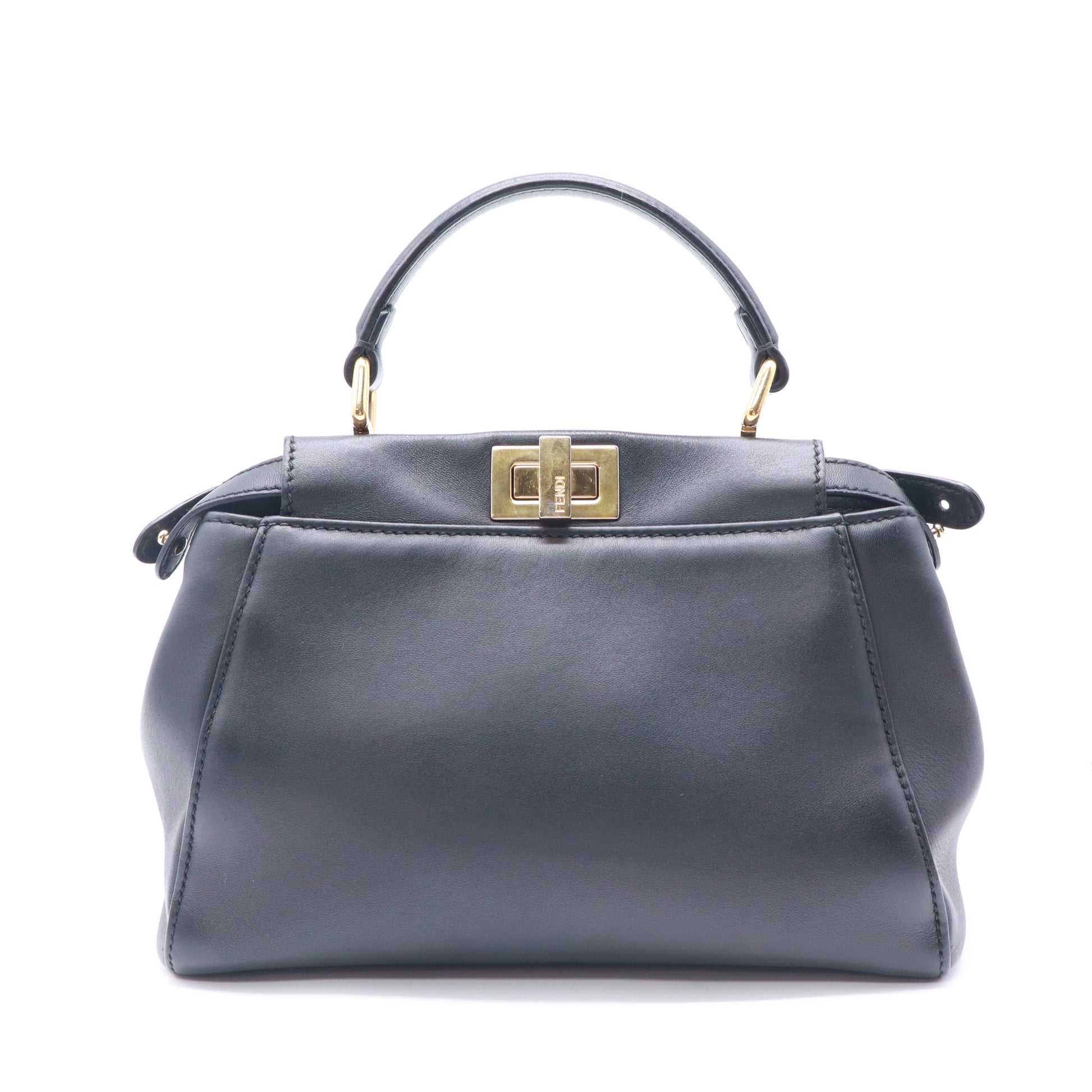 Fendi Leather Peekaboo Mini twins LDJ5402
