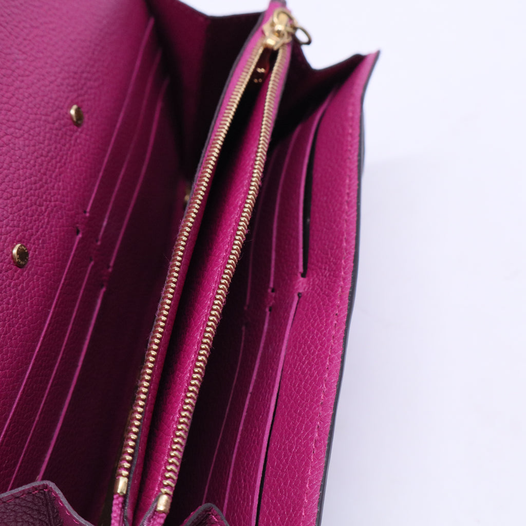 Monogram Pattern Coated Canvas Pallas Wallet