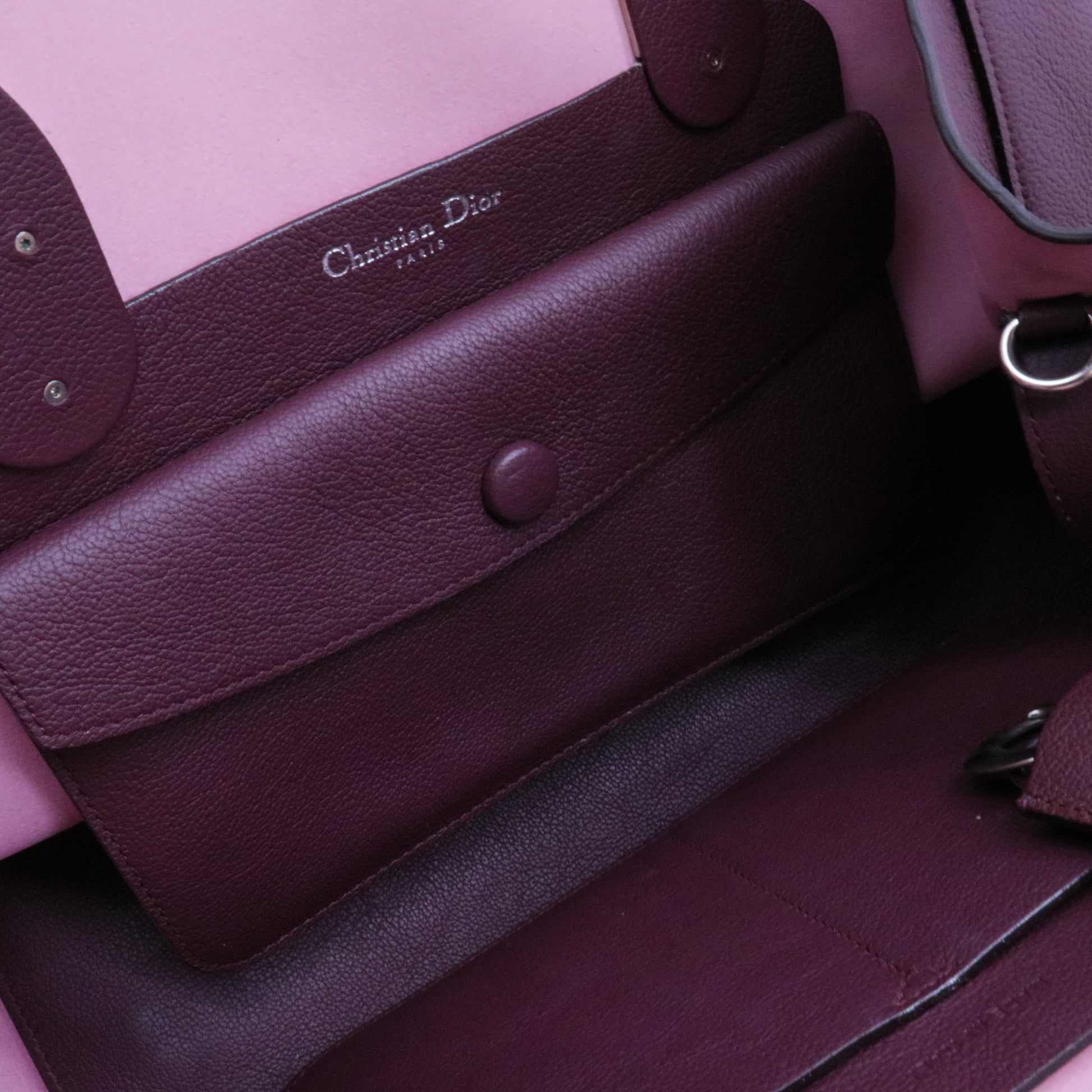 Open Bar Bag Leather Large
