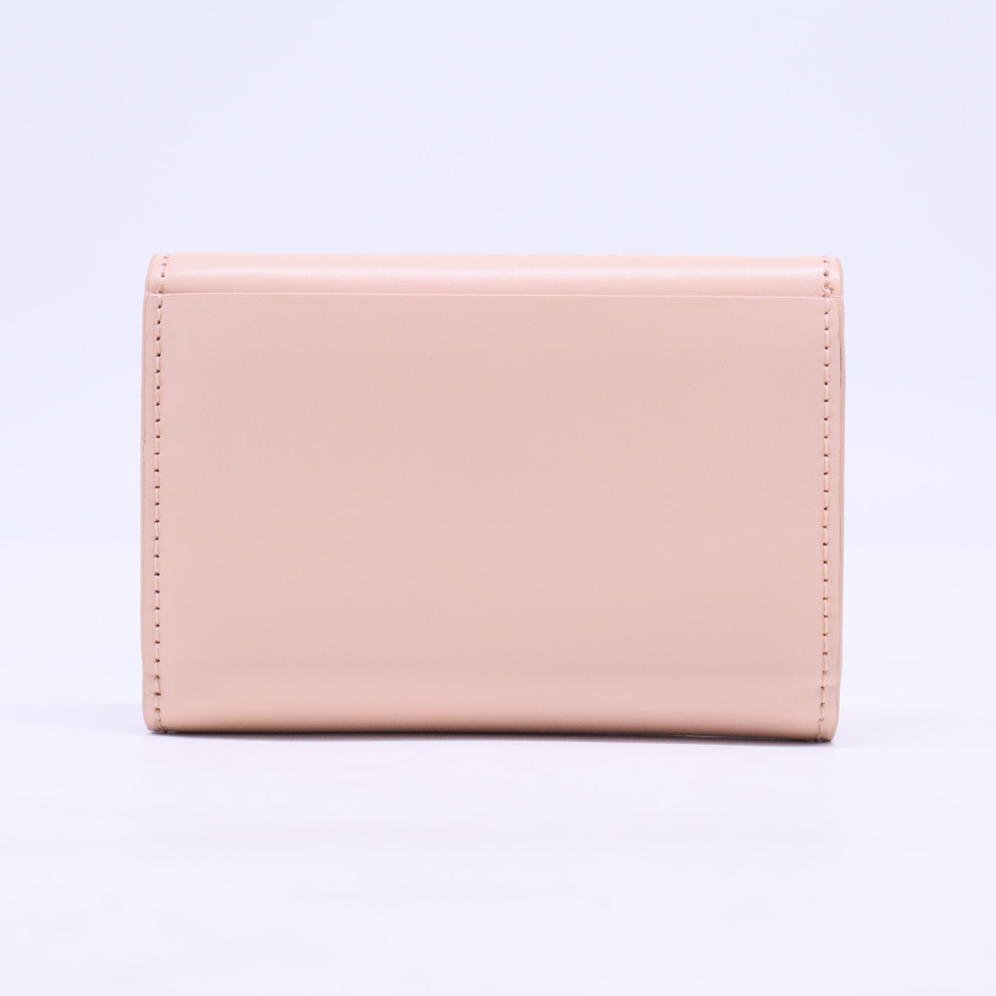 Horseferry Print Leather Folding Wallet W20536