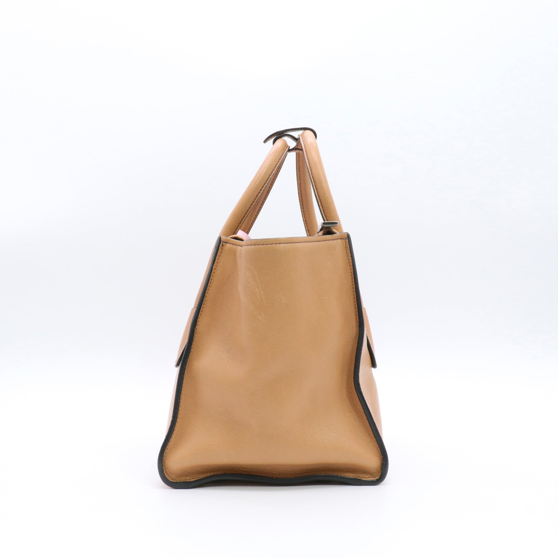 City Calf large Twin Pocket Tote Bag twins