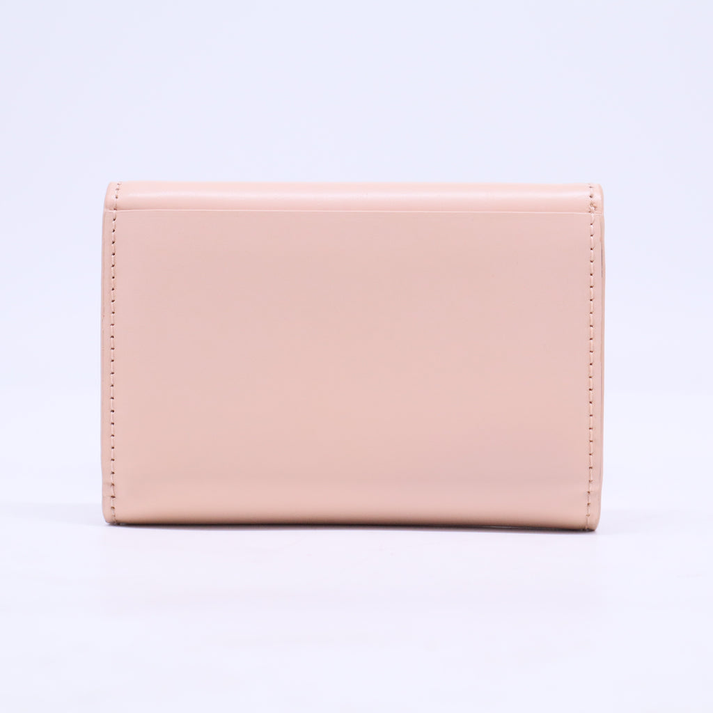 Horseferry Print Leather Wallet W20536