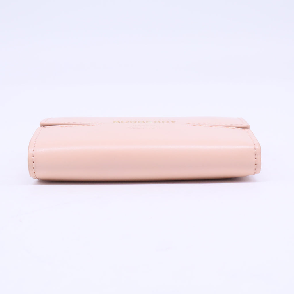 Horseferry Print Leather Folding Wallet W20536