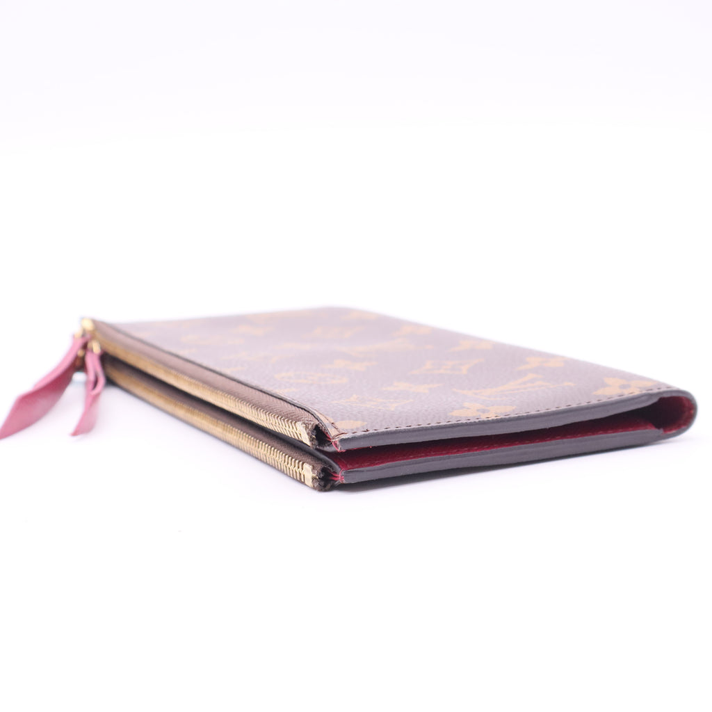 Adele Wallet Monogram Canvas Twins