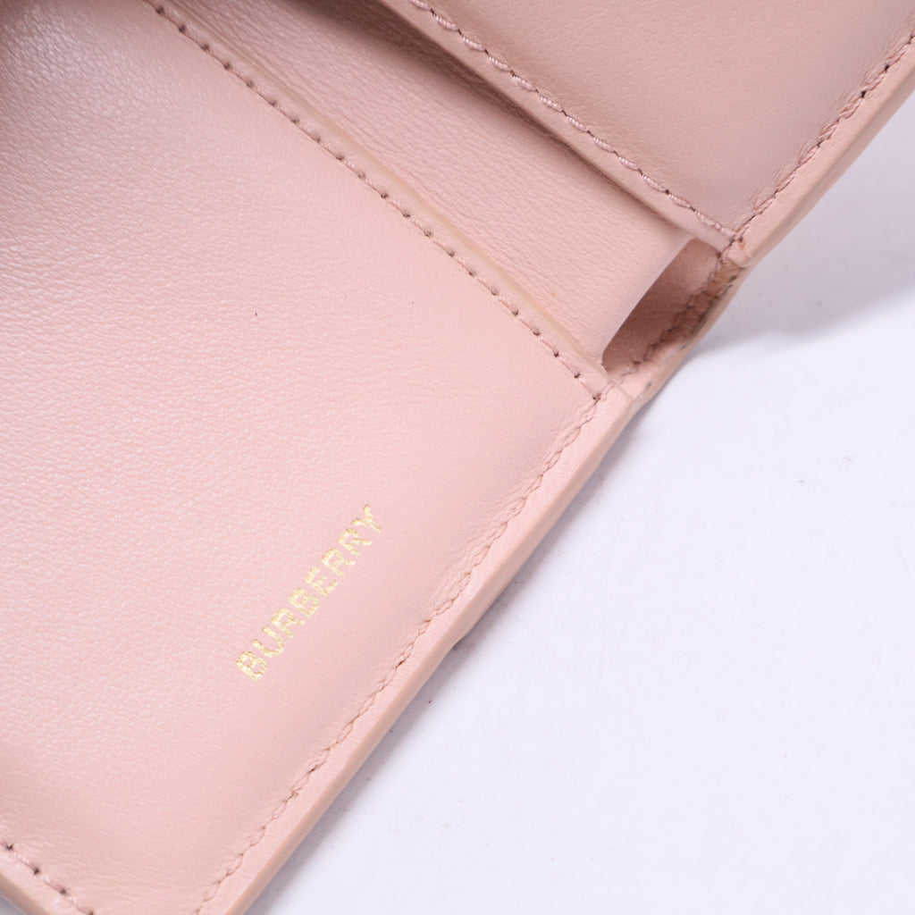 Horseferry Print Leather Wallet W20536