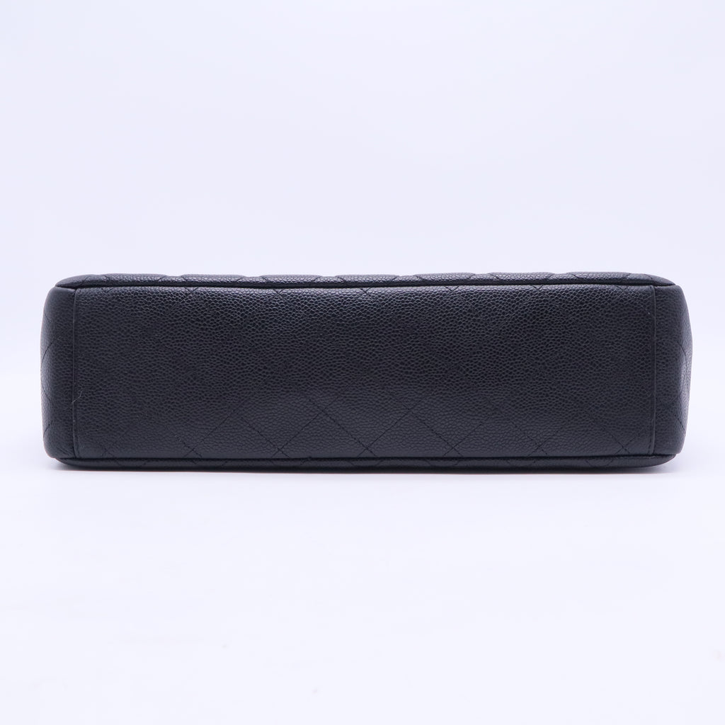 Classic Double Flap Bag Quilted Caviar Maxi B20106