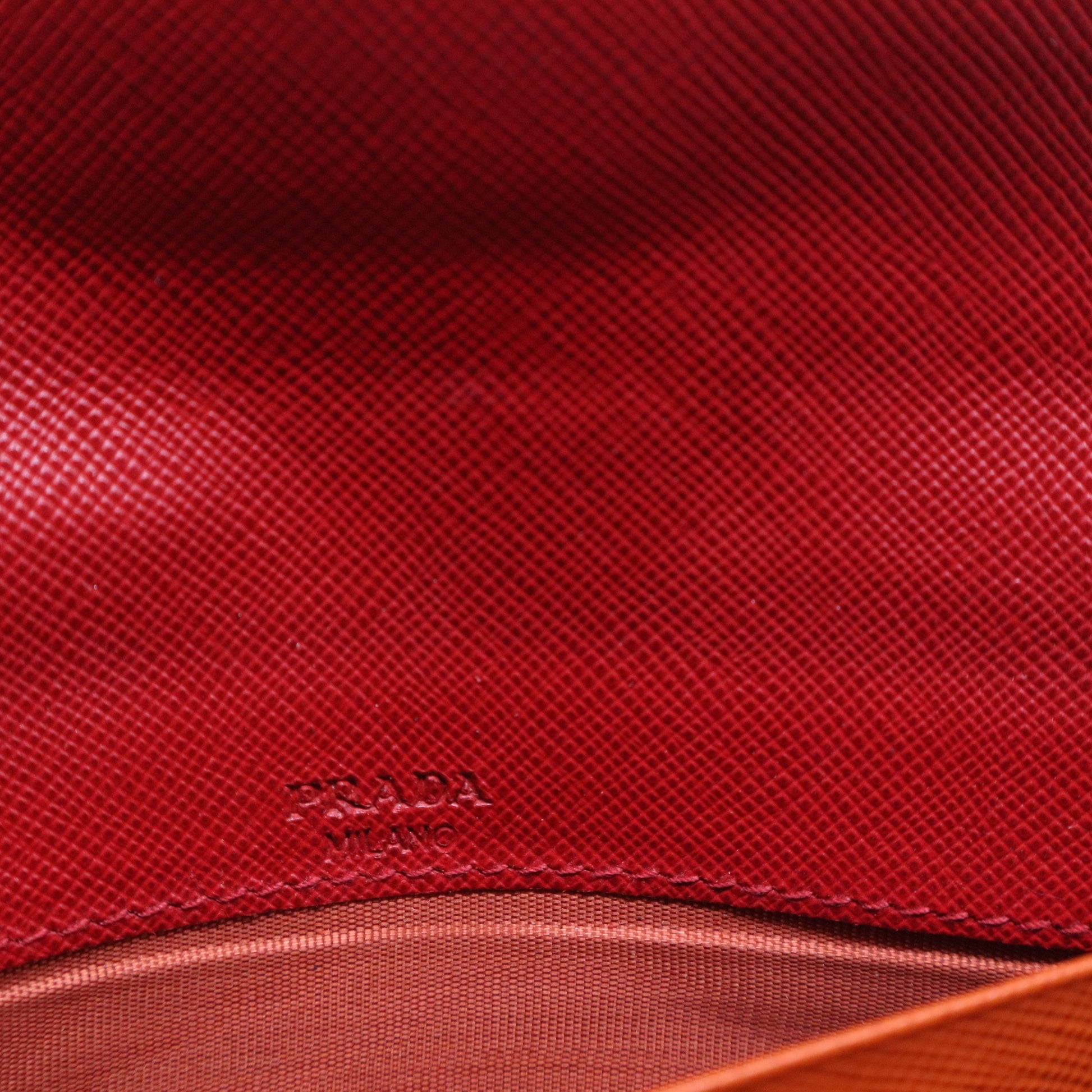 Saffiano Leather Wallet Red W20556