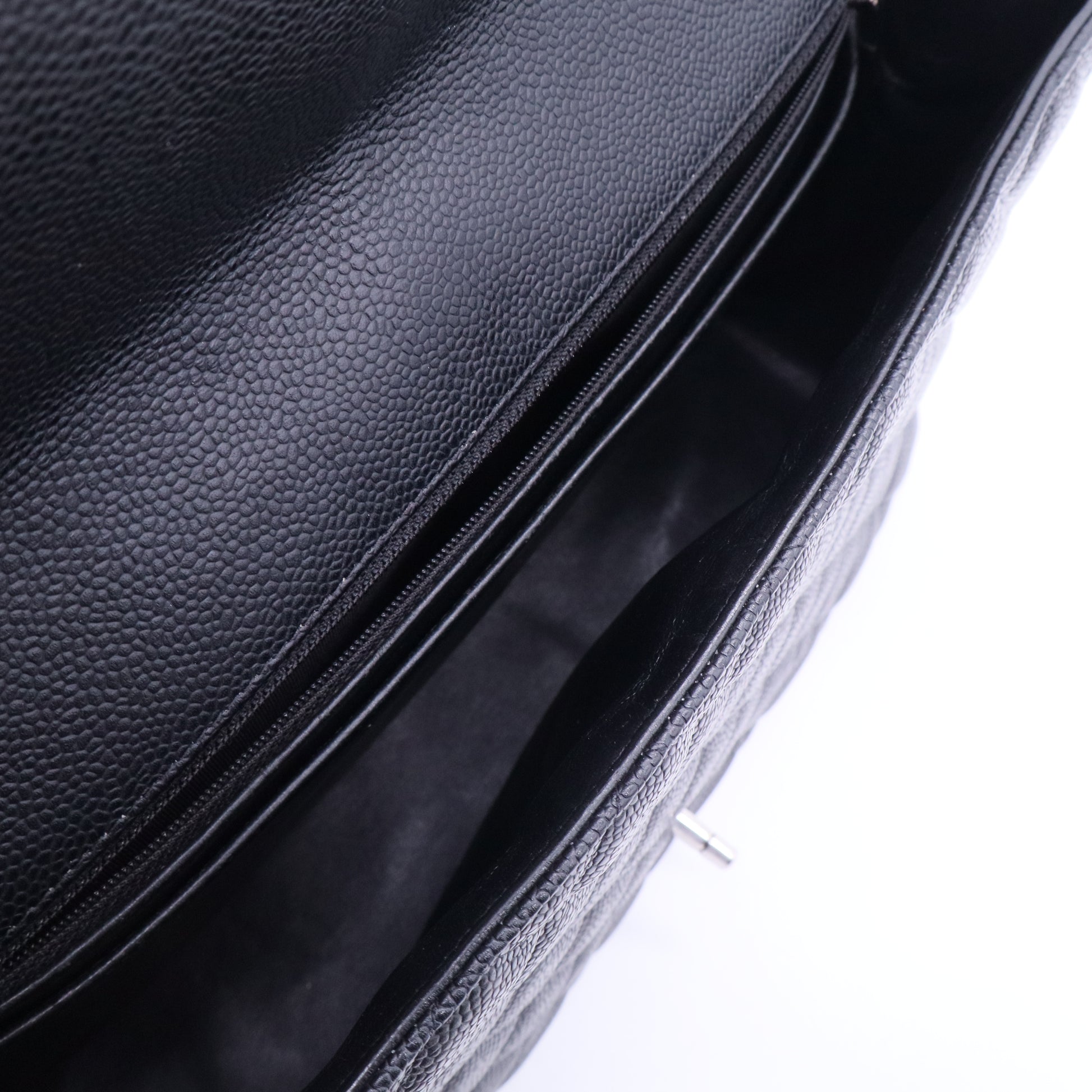 Classic Double Flap Bag Quilted Caviar Maxi B20106