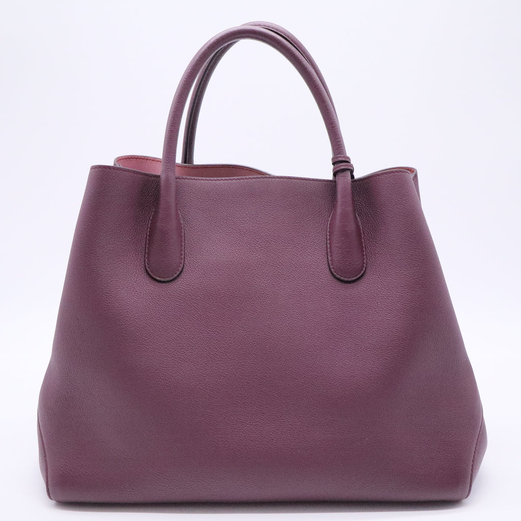 Open Bar Bag Leather Large
