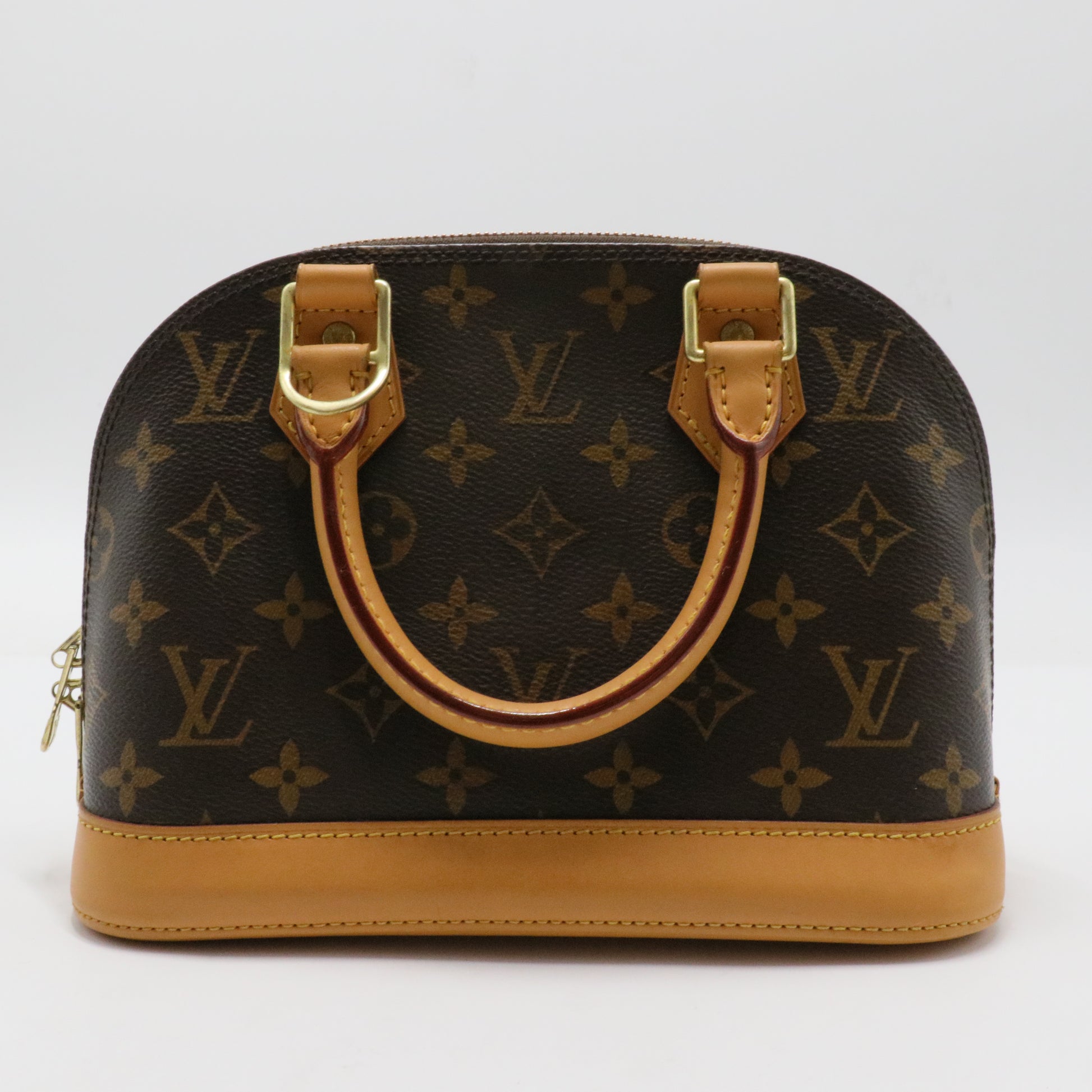 Alma Handbag Monogram Canvas BB