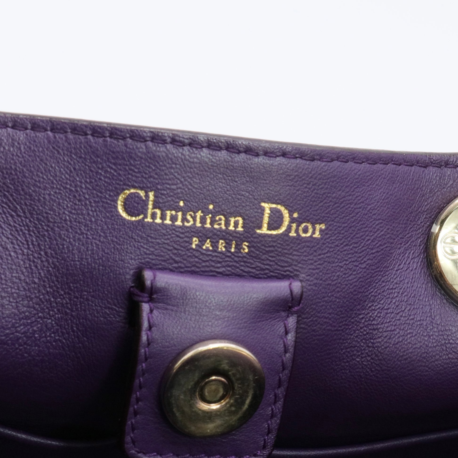 Diorissimo Tote Pebbled Leather Medium twins