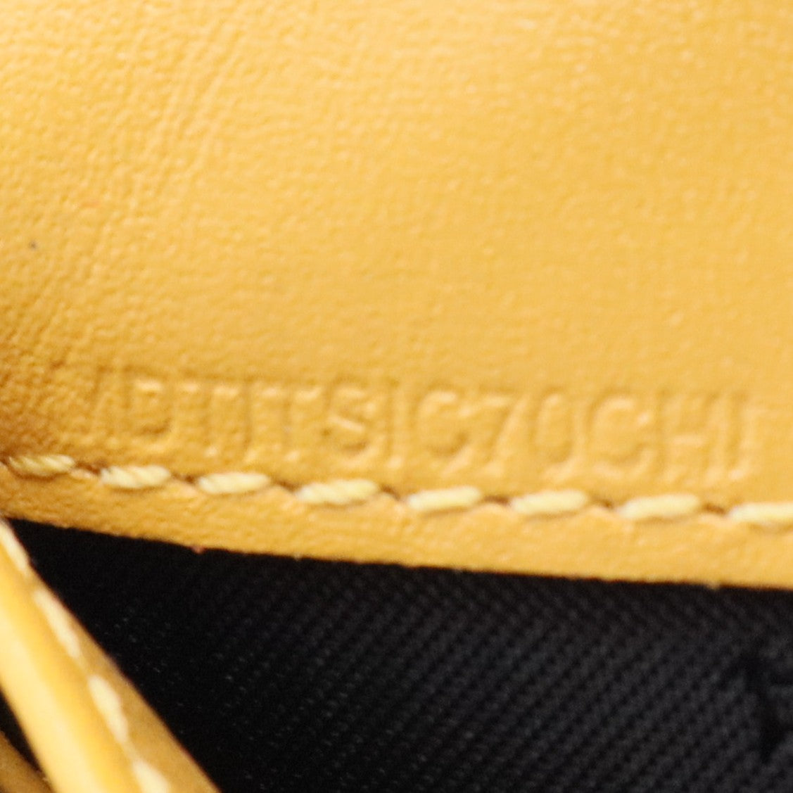 Embossed Check Leather Continental Wallet