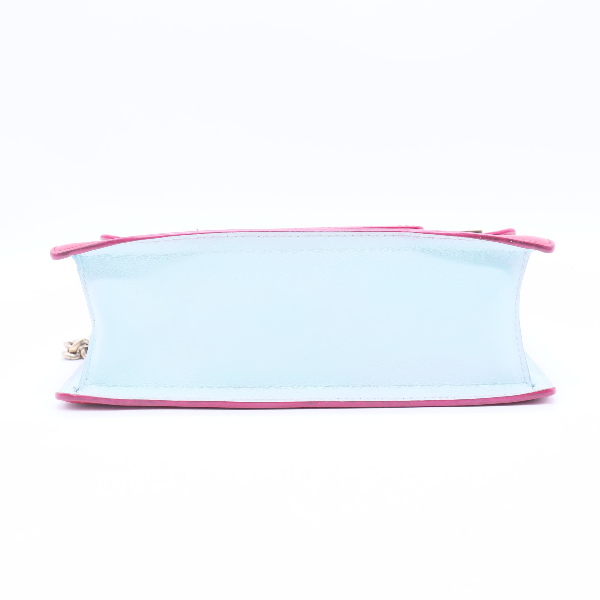 Red Leather Madame Crossbody Bag twins