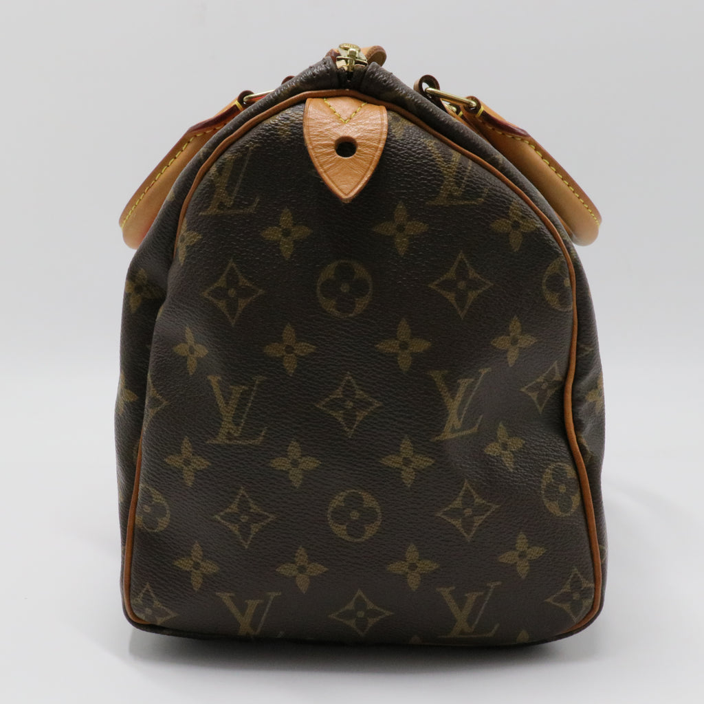 Speedy Handbag Limited Edition V Monogram Canvas 30