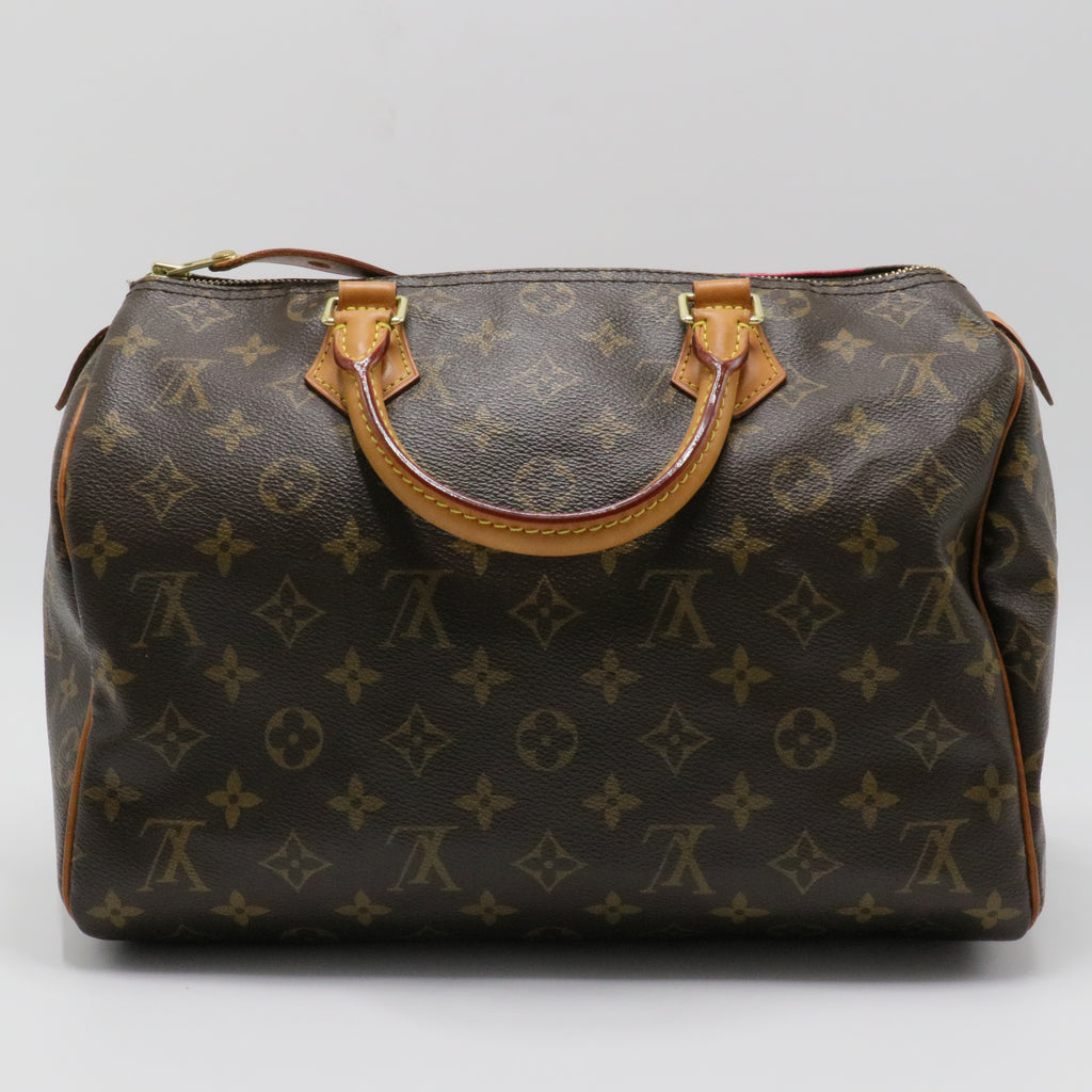 Speedy Handbag Limited Edition V Monogram Canvas 30