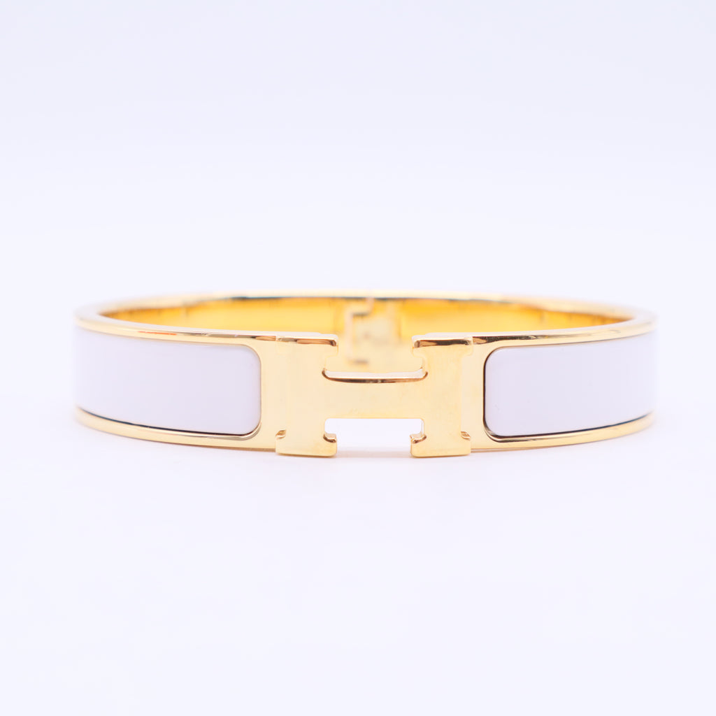 Clic H Bracelet Enamel Narrow W20245