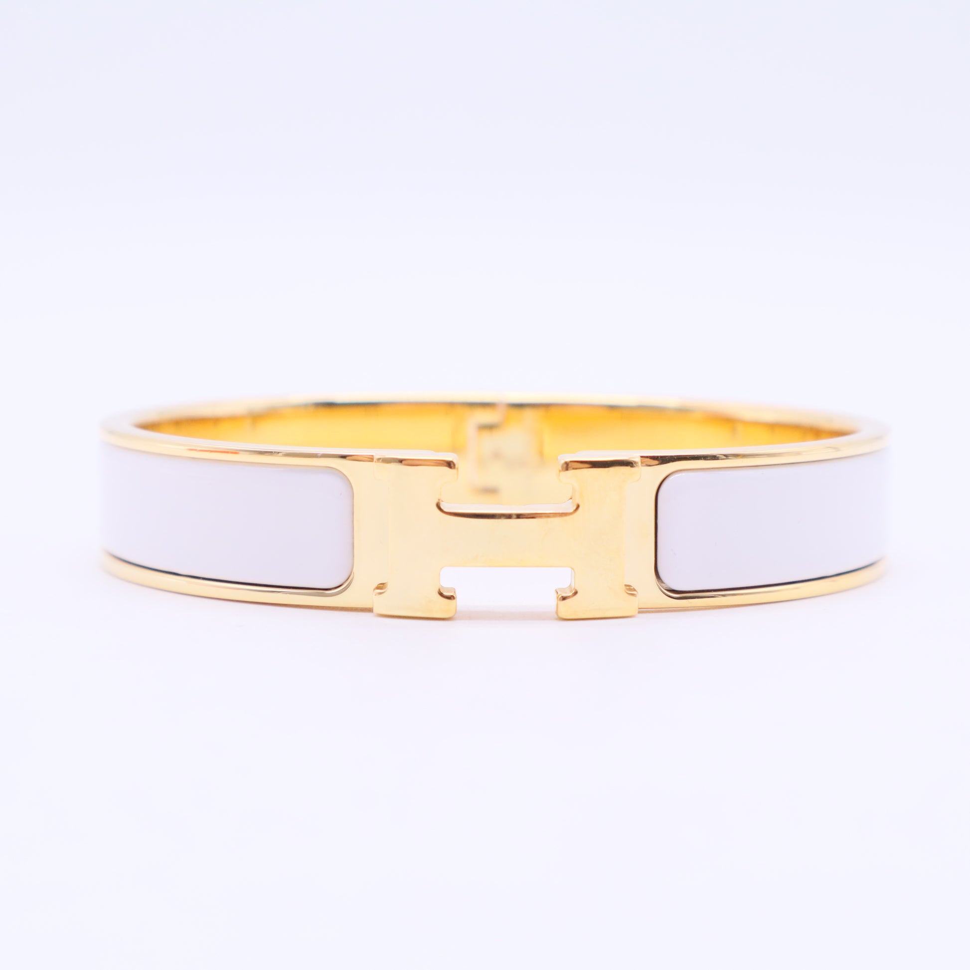 Clic H Bracelet Enamel Narrow W20245