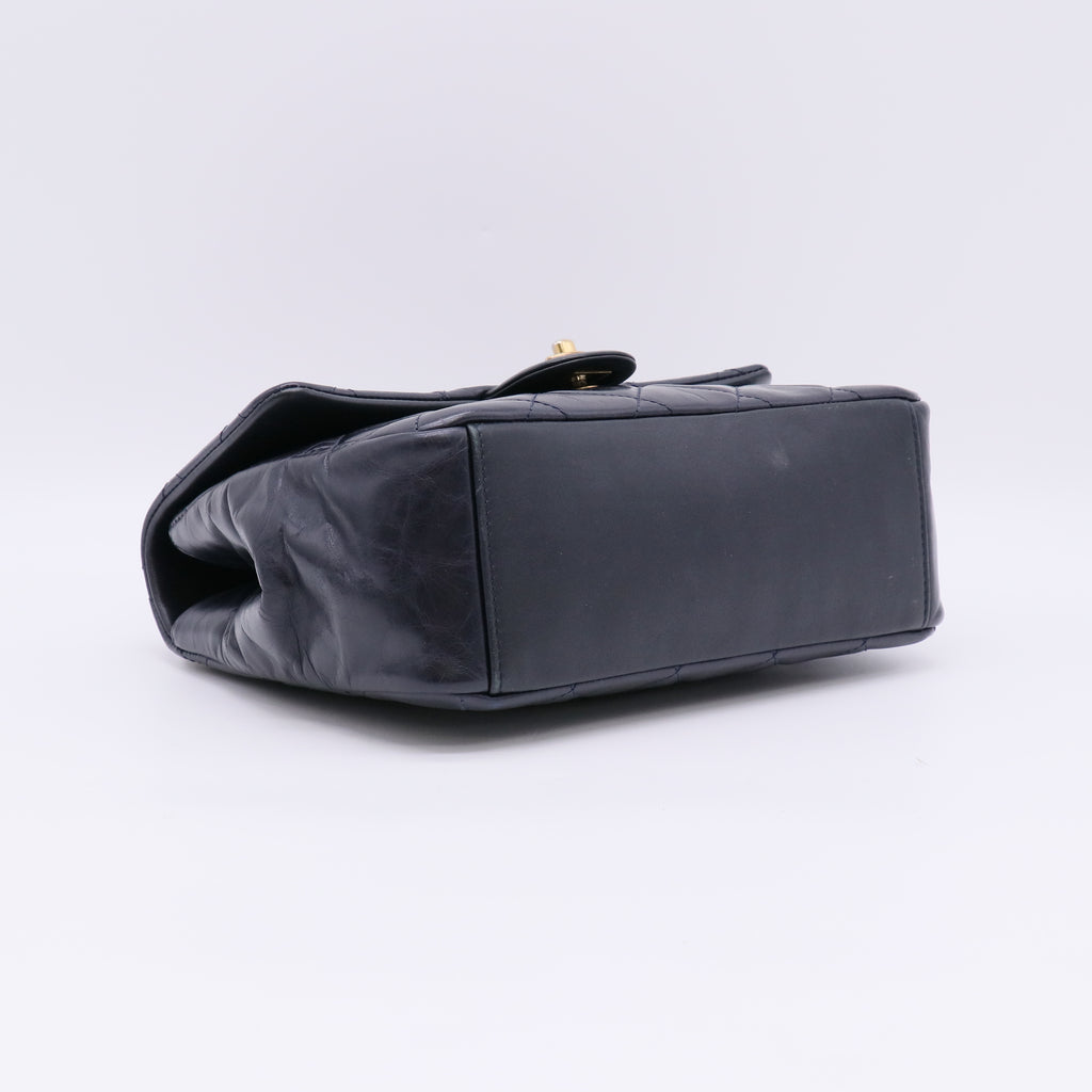 Paris-Rome Gold Bar Flap Bag twins LDJ4884