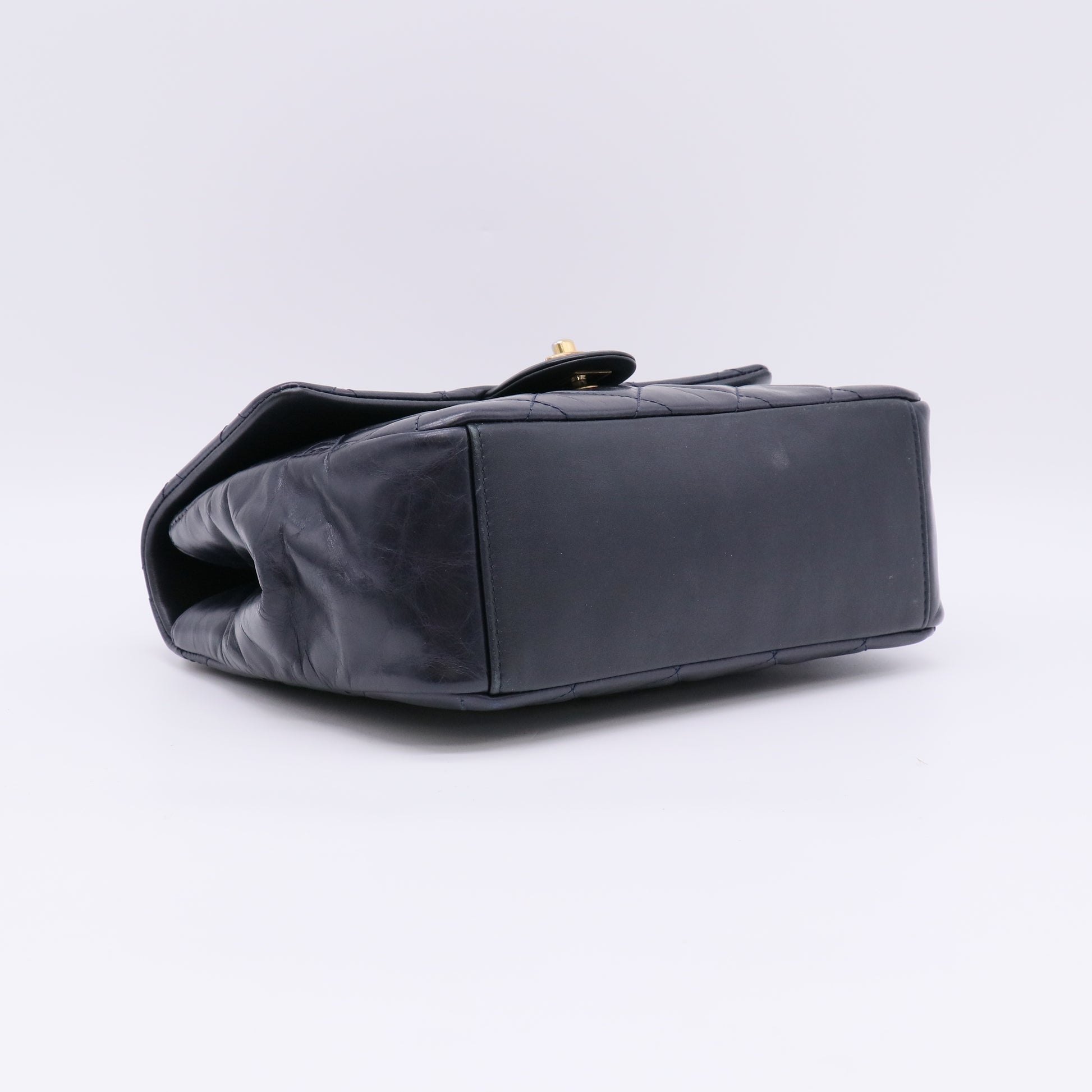 Paris-Rome Gold Bar Flap Bag twins LDJ4884