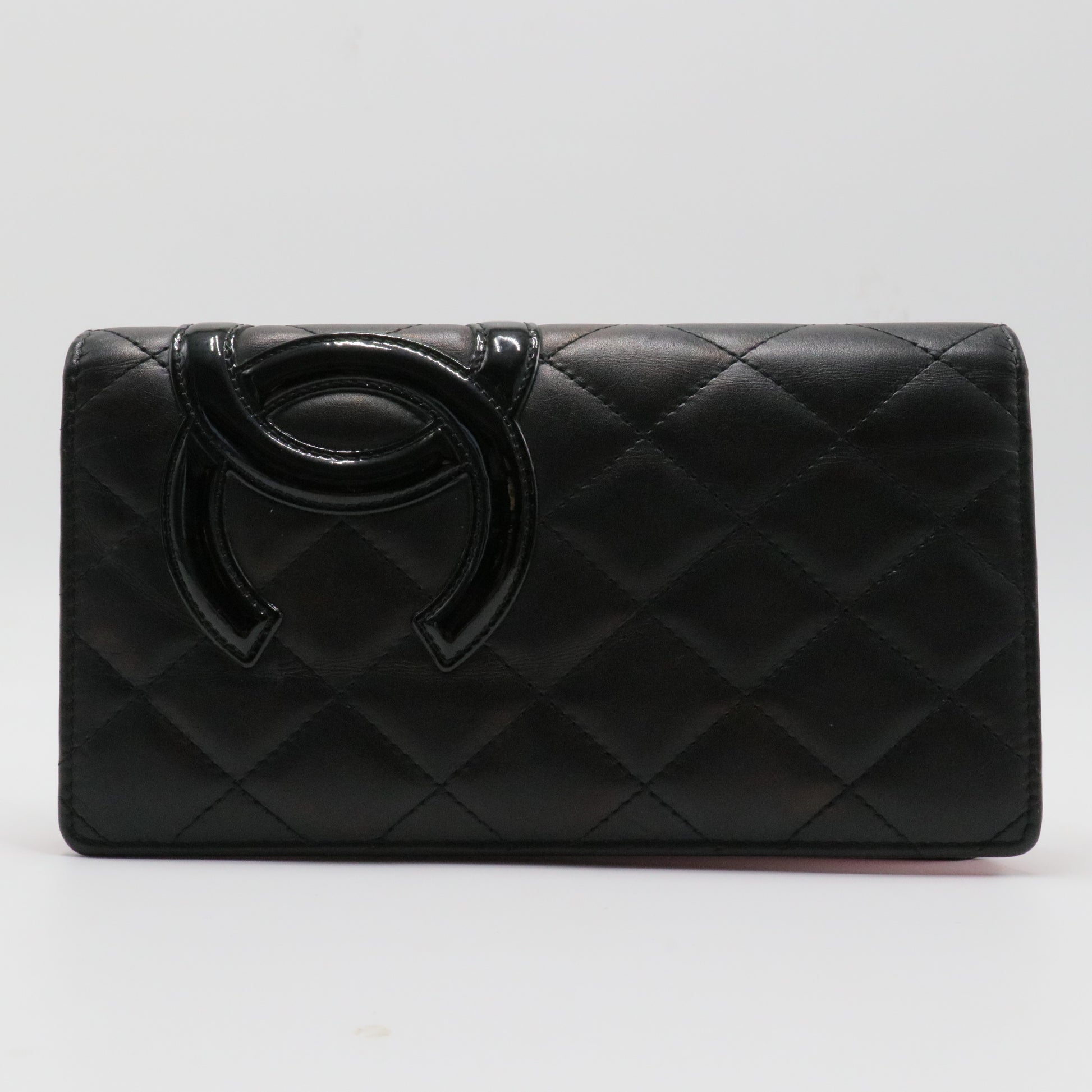 Cambon Bifold Wallet Quilted Lambskin Long