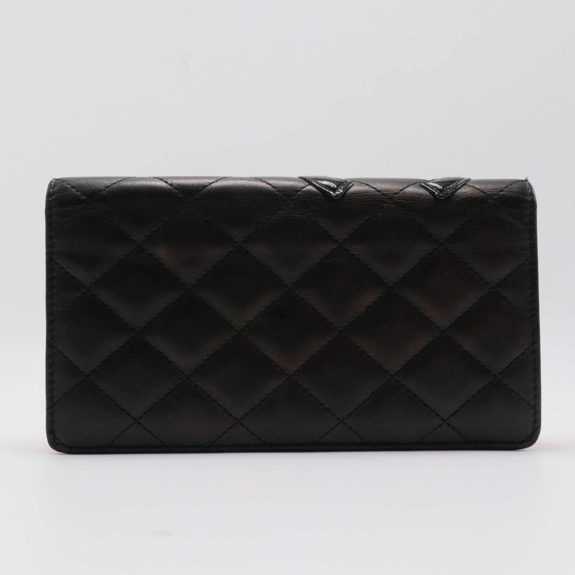 Cambon Bifold Wallet Quilted Lambskin Long