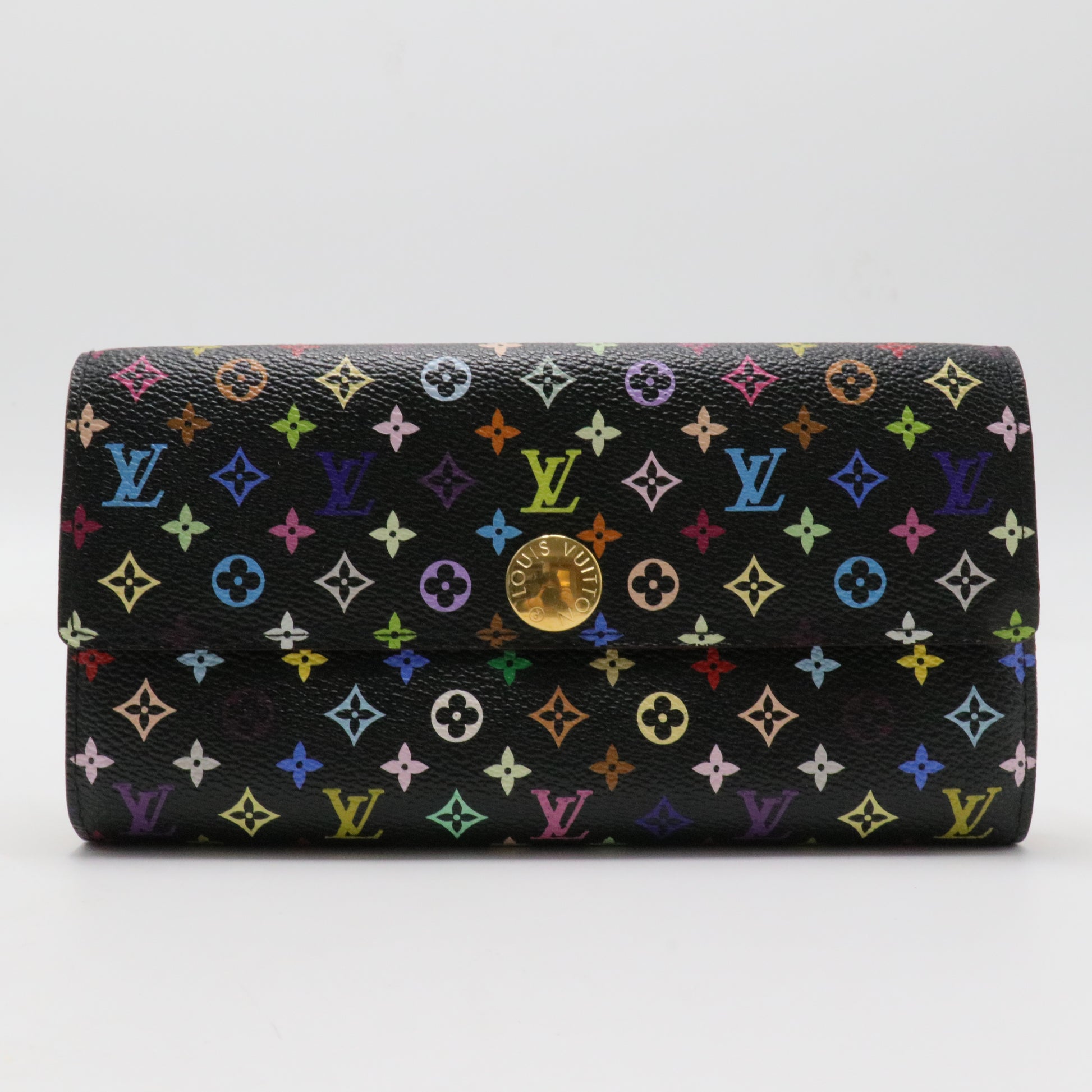 Sarah Wallet Monogram Multicolor