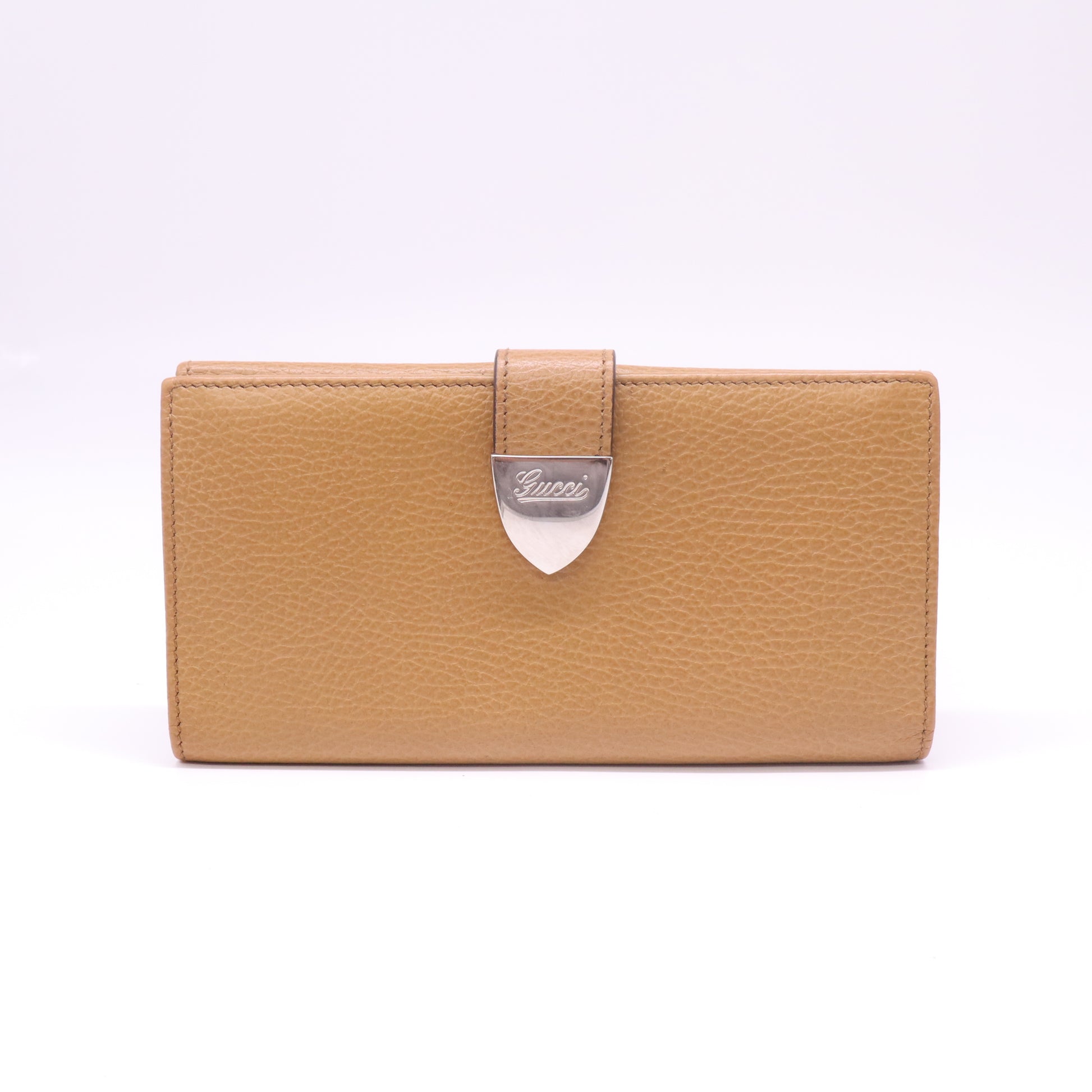Gucci Signoria Leather Continental Long Wallet W22436