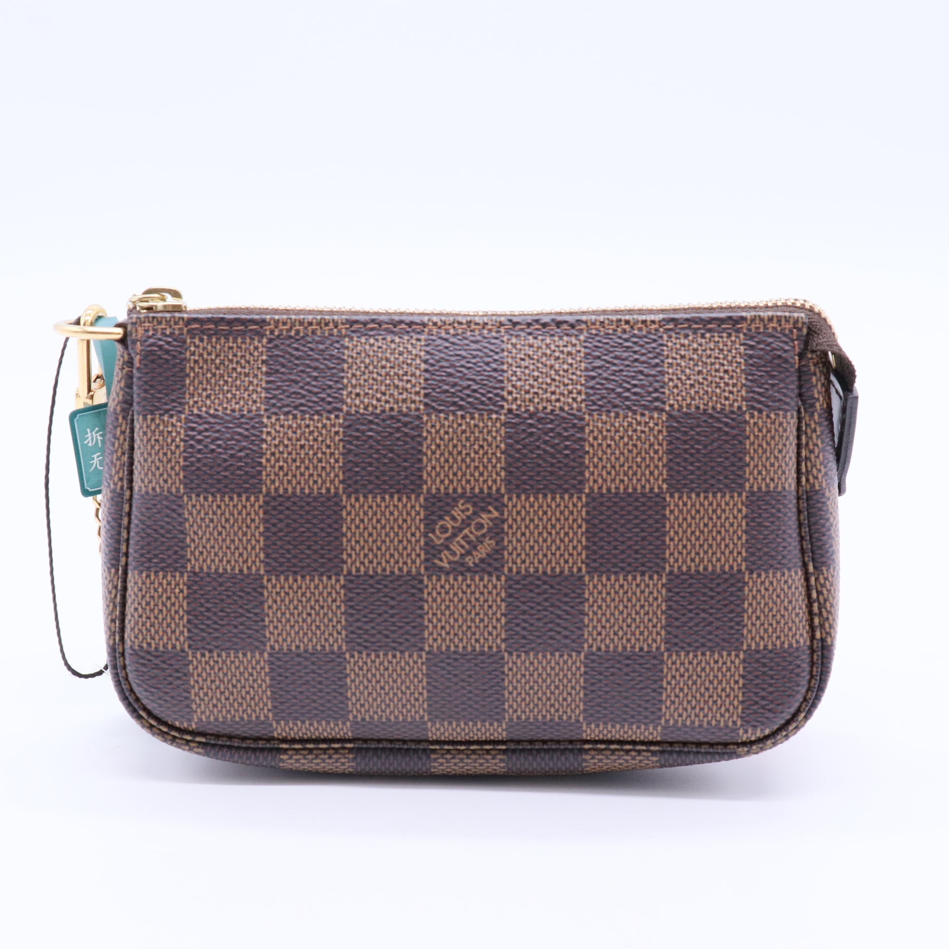 Damier Ebene Mini Pochette Accessories twins