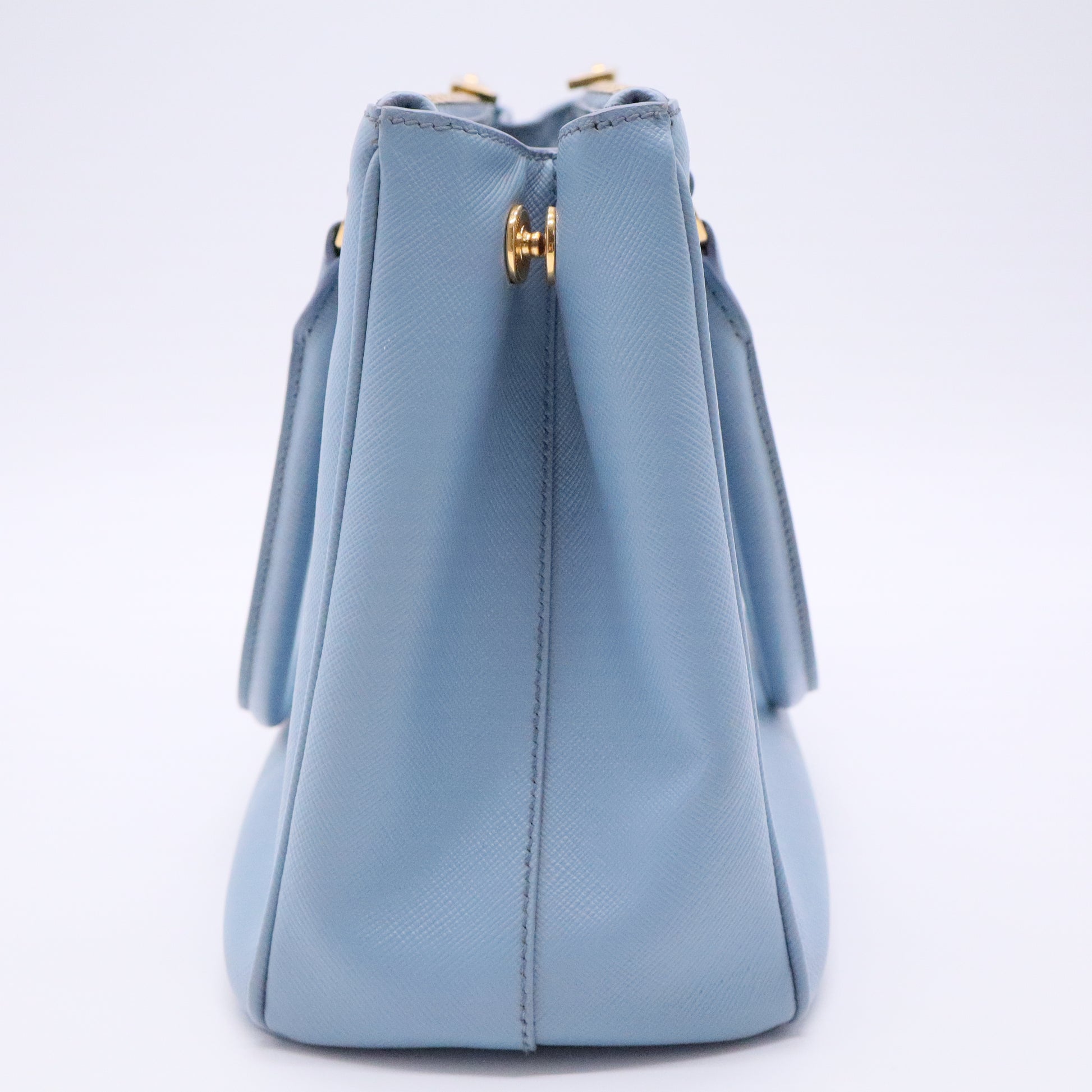 Saffiano Galleria Mini Double Zip Tote