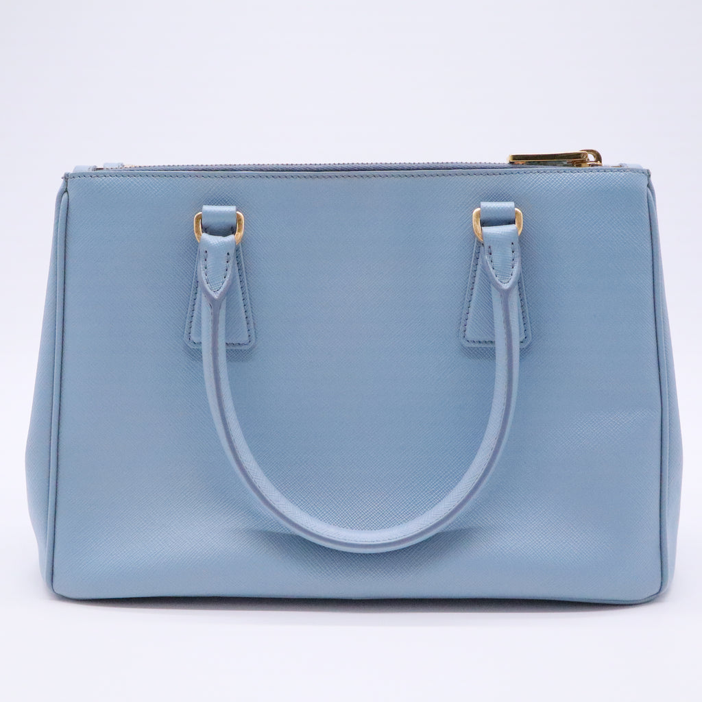 Saffiano Galleria Mini Double Zip Tote